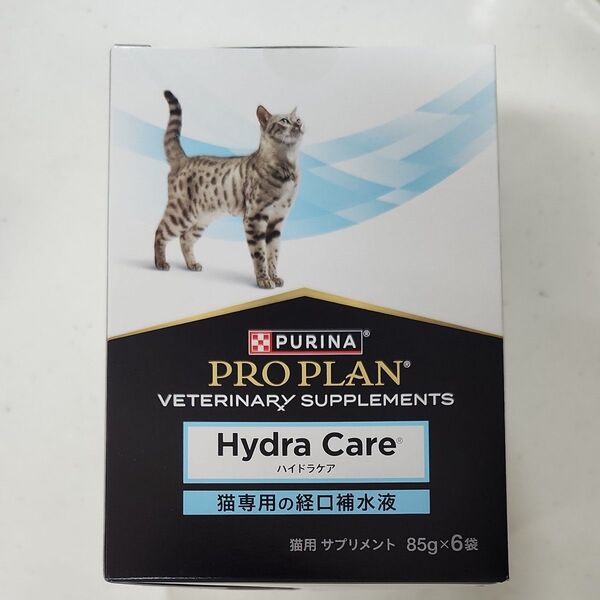 ピュリナ プロプラン ベテリナリーサプリメント ハイドラケア 6袋。猫専用の経口補水液