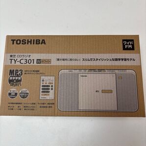 TOSHIBA 東芝 CDラジオ TY-C301 W ホワイト