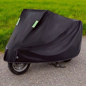 n【XL】バイクカバー 値下げ 高耐久 防水 盗難防止 風飛び防止機能付き 多機能