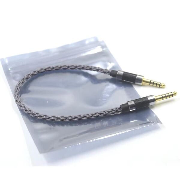 【新品未使用】7N OCC シルバー 4.4 to 4.4 バランスケーブル