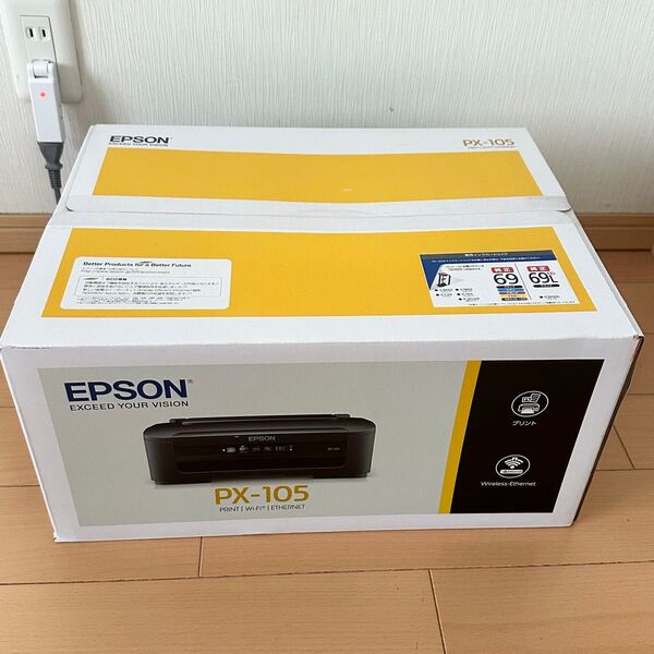 新品未開封 エプソン ビジネスインクジェットプリンター A4【PX-105】EPSON