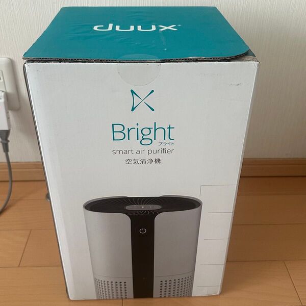 新品 duux デュクス 空気清浄機 Bright ブライト【DXPU07JP-WT】ホワイト 適用畳数:18畳 PM2.5対応