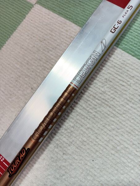 【美品】ツアーAD GC-6 S 付きT/Mスリーブ 3W TOUR AD GC グラファイトデザイン 匿名配送