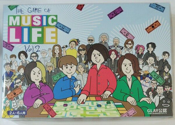 GLAY 30周年特別企画THE GAME OF MUSIC LIFEVol.2 ド変態双六実行委員会完全プロデュースご招待券なし