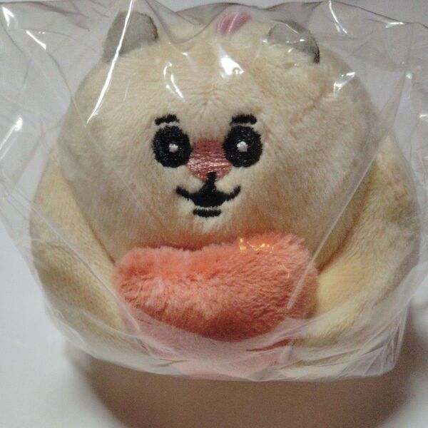 ムキムキのハムちゃん ぬいぐるみマスコット LOVE