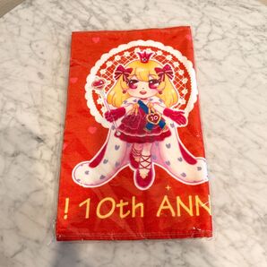 【新品未開封】アイカツ10th Anniversary フェイスタオル ソレイユ