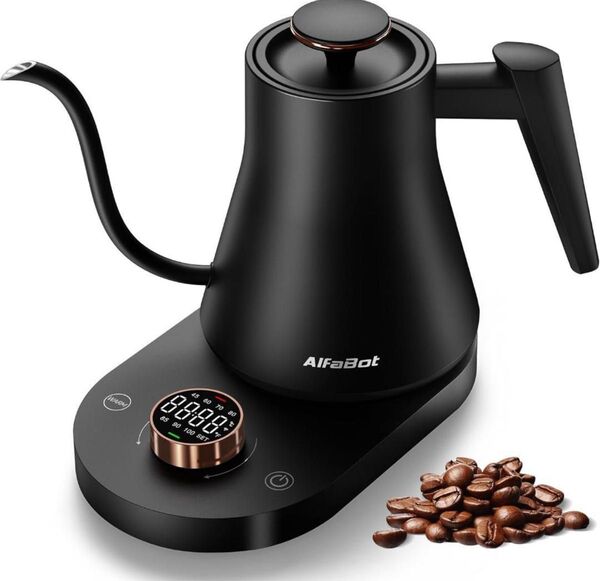 電気ケトル 温度調節 コーヒー お茶 細口 ドリップ 電気ポット 1リットル
