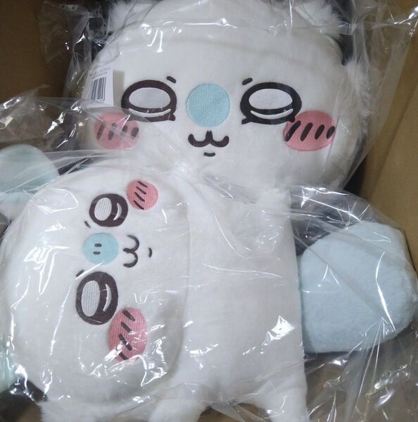 ちいかわ 褒めろ!!モモンガだらけくじA賞B賞超BIG寄り添いぬいぐるみ&抱っこサイズぬいぐるみ