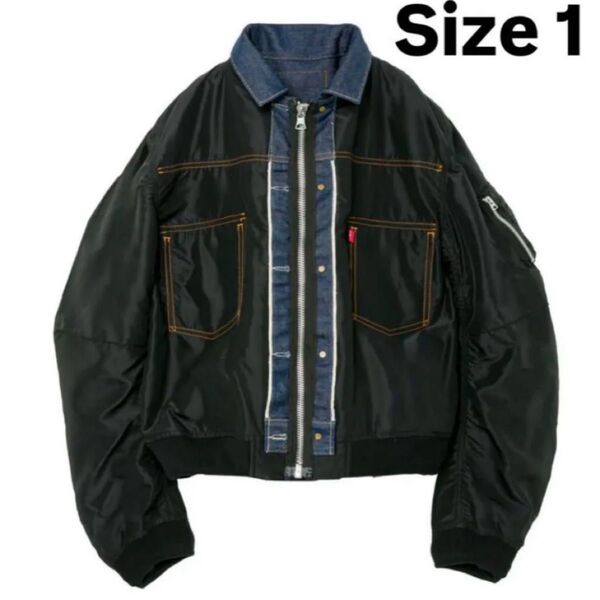 sacai LEVI'S Twill Reversible Blouson サカイ リーバイス リバーシブルブルゾン 新品