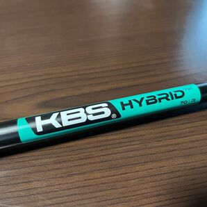 KBS HYBRID フレックスR テーラーメイド スリーブ付き U3 用シャフト