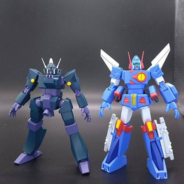HGザブングル&ブラッカリィ【全塗装完成品】