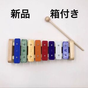 新品 KOMAMONO コマモノ はじめてのてっきん 鉄琴 打楽器 シロフォン おもちゃ