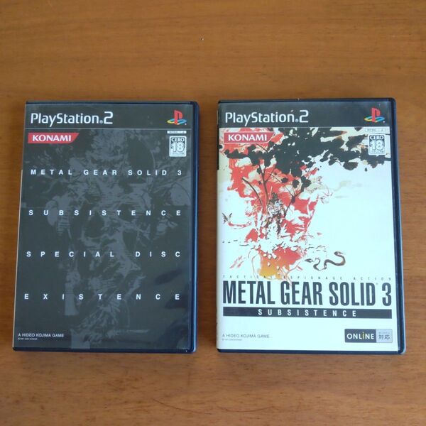 METAL GEAR SOLID 3 SUBSISTENCE