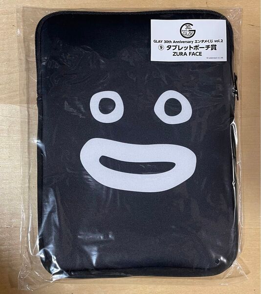 新品未開封★GLAY ズラー(ZURA FACE)タブレットポーチ★エンタメくじ(ローソン HMV)