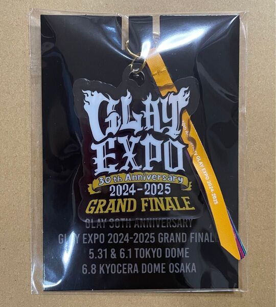 新品未開封★GLAY EXPO缶2025封入★アクリルキーホルダー