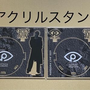 新品未開封◆PANDORA 小室哲哉 浅倉大介「OPEN THE BOX」初回生産限定盤特典アクリルスタンドコースター(アクスタ)