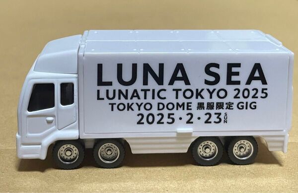 LUNA SEA★LUNATIC TOKYO 黒服限定GIG 2025★ミニトラック(ホワイト WHITE 白)