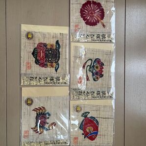 手染 琉球紅型