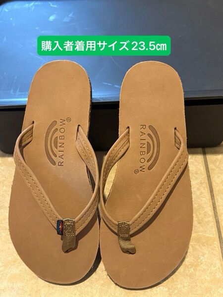 RAINBOW SANDALS レディース サンダル ビーチサンダル クラシックレザー ベージュ ブラウン