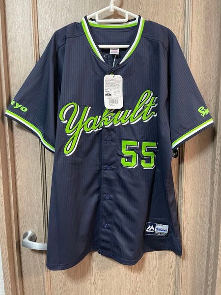東京ヤクルトスワローズ ユニフォーム Majestic マジェスティック XLサイズ プロ野球