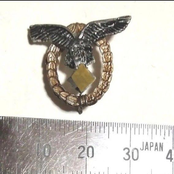 WW2 ドイツ空軍 パイロット兼観測員章ミニチュア