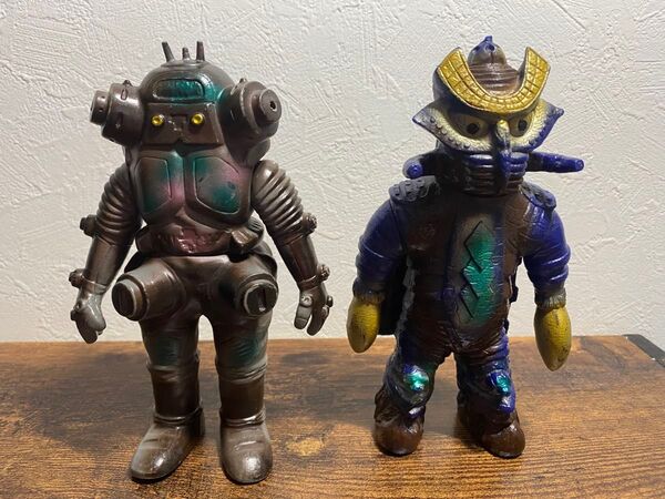 ポピー ソフビ キングジョー テンペラー星人 ウルトラマン 怪獣 キングザウルスシリーズ ブルマァク マーミットベアモデル