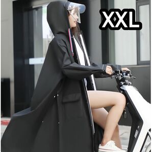 レインコート 男女兼用 雨具 梅雨 ポンチョ 防水 全身 自転車 フード付き カッパ バイク