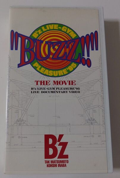 B’zライブビデオ BUZZ VHSテープ 中古