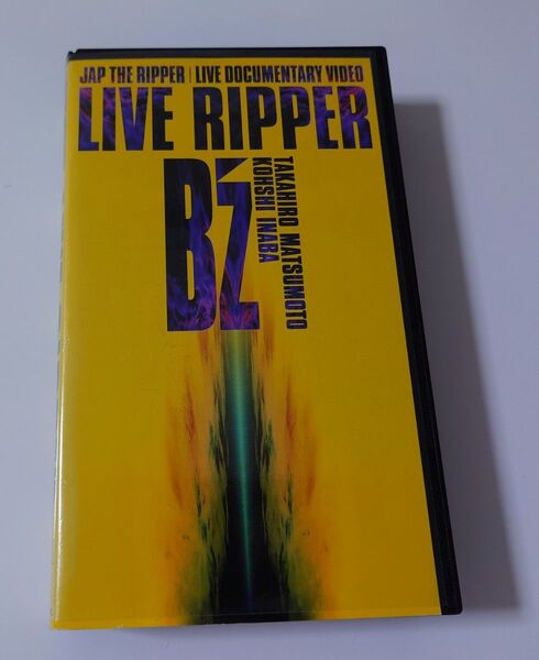 B’zライブビデオ LIVE RIPER VHSテープ 中古
