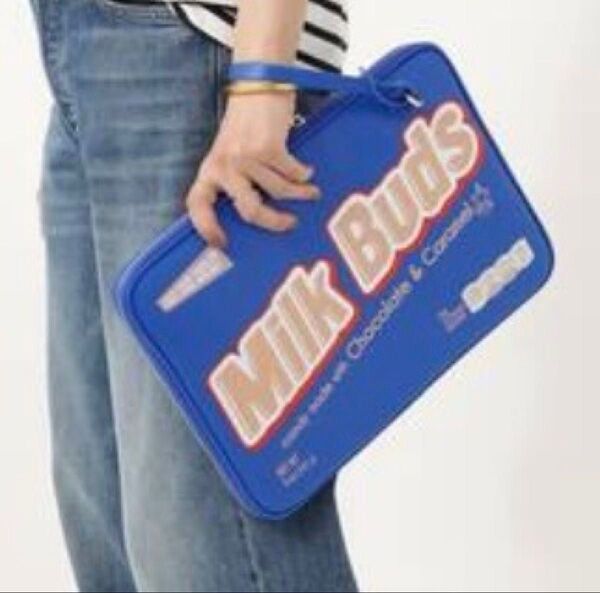 新品 タグ付き GOOD GRIEF グッドグリーフ クラッチバッグ ブルー