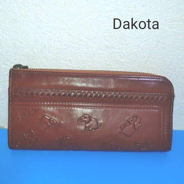 Dakota アペルトシリーズ 象 レザーウォレット