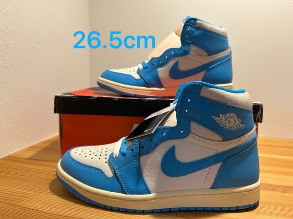 【新品未使用】26.5cm Nike Air Jordan 1 High OG "UNC Reimagined" ナイキジョーダン