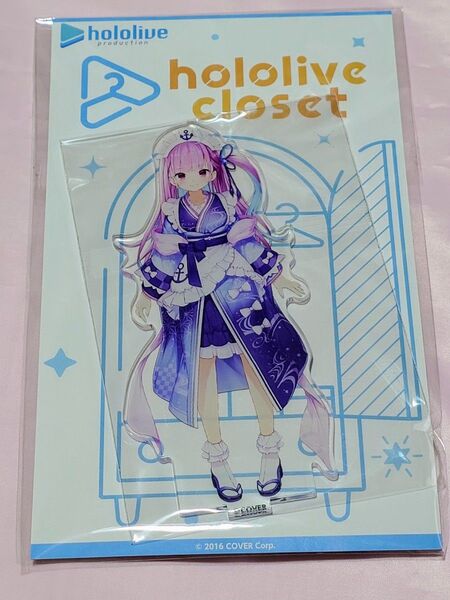 湊あくあ アクリルスタンド hololivecloset 正月衣装 ホロライブ