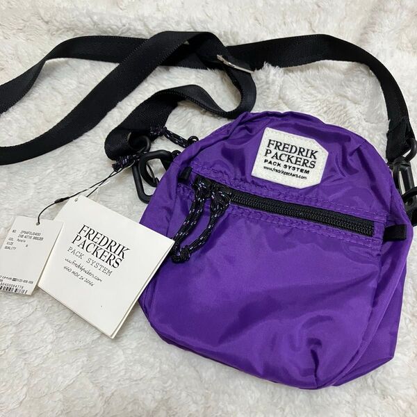 タグ付き★FREDRIK PACKERS ショルダーバッグ Sサイズ パープル