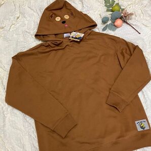 新品★ミニオンズ ティムフード なりきりパーカー ブラウン ユニバ サイズM