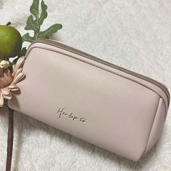 Herlipto ハーリップトゥ ボックスコスメポーチ sweet スウィート 2月号 付録