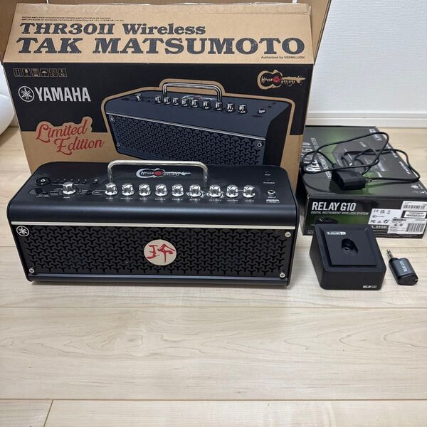 YAMAHA THR30II Wireless TAK MATSUMOTO+LINE6 RELAY10セット
