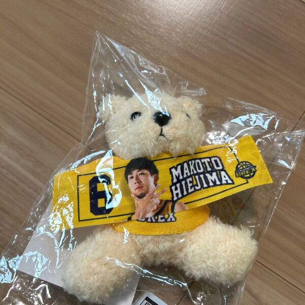 比江島慎 選手応援ベア タオル持ちver ブレックス