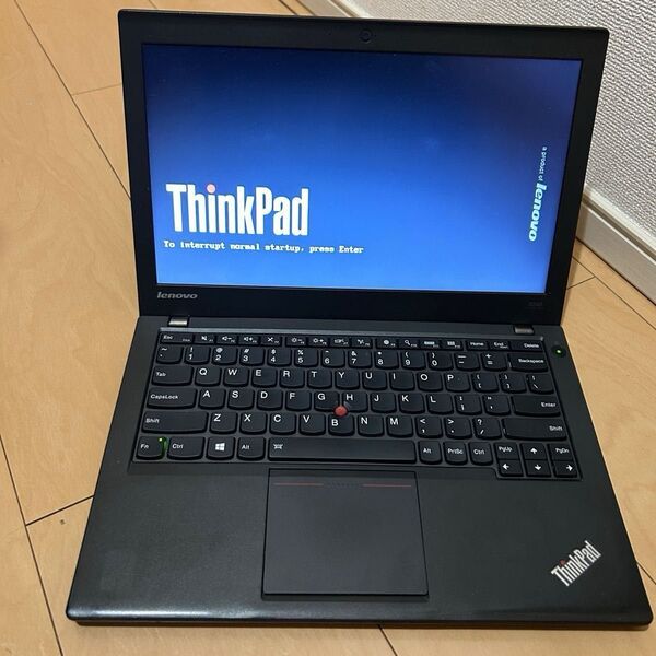Lenovo ThinkPad X240 ノートパソコン 8GBメモリ 英語キーボード HDD、ACアダプタ無し