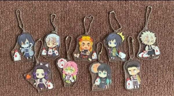 鬼滅の刃 ローソンコラボ アクリルキーホルダー