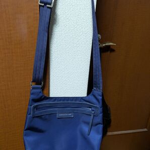 ロンシャン、ショルダーバッグ、ネイビー