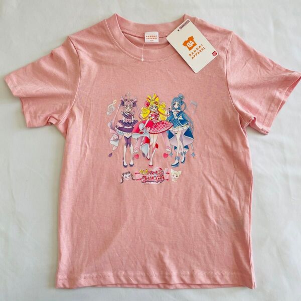 キミとアイドルプリキュア 半袖 Tシャツ 130cm ピンク