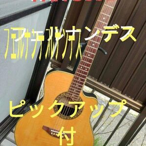 美品 FERNANDES FAA-500E ピックアップ付エレアコ