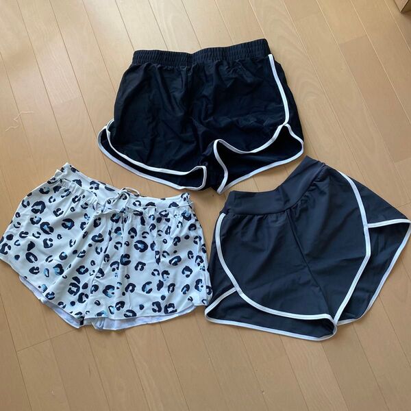 中古 M ショーパン ショートパンツ 3枚セット ハウスクリーニング済み