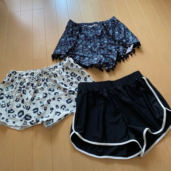 中古 L ショーパン ショートパンツ 3枚セット ハウスクリーニング済み