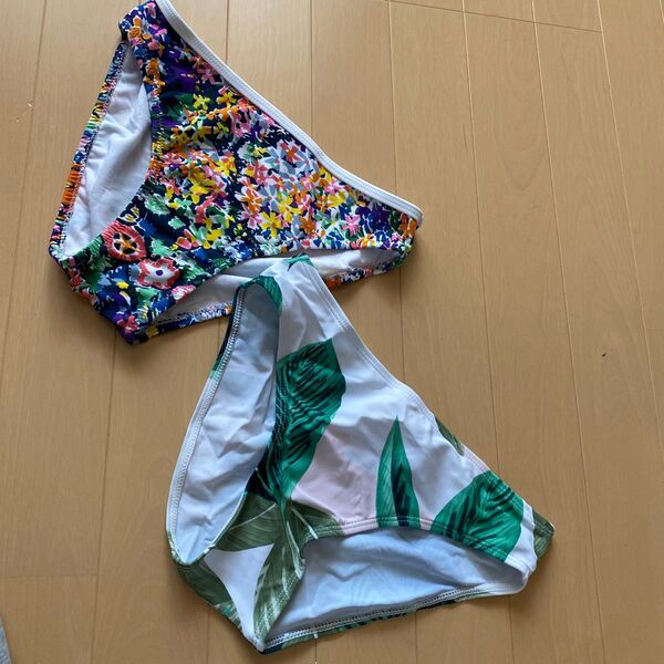 中古 M 2枚 水着 ビキニ ハウスクリーニング済み スイムウェア ビキニ水着の下のみ