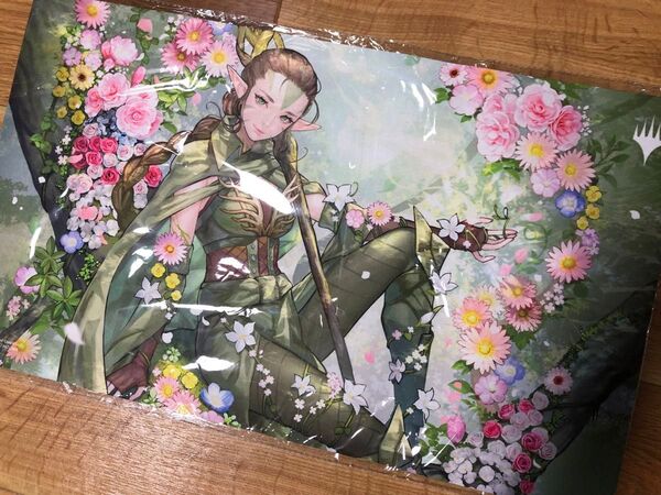 MTG マジック:ザ・ギャザリング 《復活した精霊信者、ニッサ》 プレイマット 未開封 GWスタンダード ゴールデンウィーク