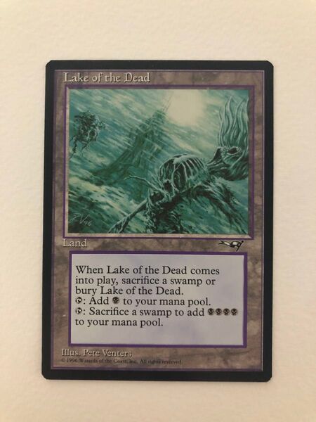 MTG マジック:ザ・ギャザリング 《Lake of the Dead》英語版 アライアンス ALL