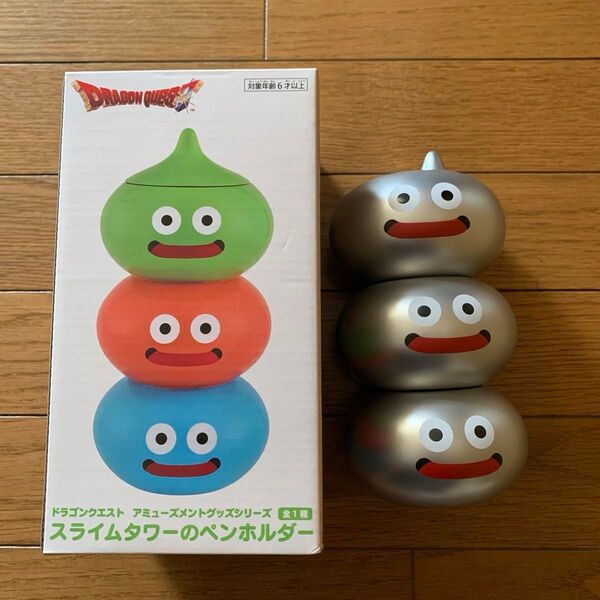 ドラゴンクエスト スライムタワーのペンホルダー 回転できるスライムタワーケース ドラクエ AM スライム