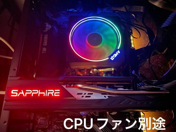 Ryzen 7 3700X + RX 5700 +マザボ B450 + SSD500G+メモリ16G 3200MHzセット